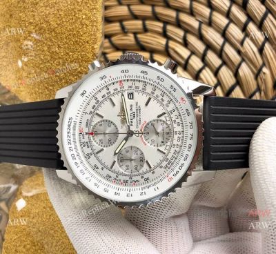 Breitling Navitimer Edition Speciale Replica Watches - SS White Face